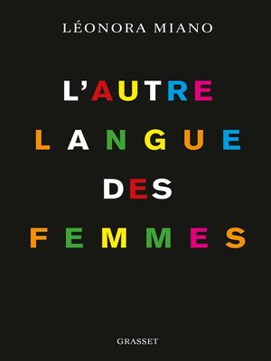 cover image of L'autre langue des femmes